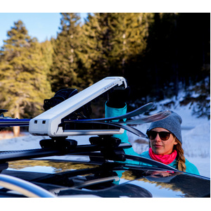 Kuat Grip 6 Ski Carrier (Grey Metallic &amp; Orange Anodize)