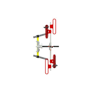 Gripsport Tilting Caravan 2 Bike Carrier with All Hoops