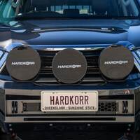 HARDKORR 7&quot; BLACK LIGHT COVER (PAIR)