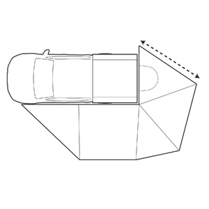 HARDKORR AWNING WALL 3 (REAR WEATHER GUARD)