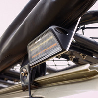 HARDKORR TRI-COLOUR ANGLED LED WORK LIGHT (BLACK)