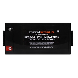 iTechWorld 200AH Lithium Deep Cycle Battery (12V)
