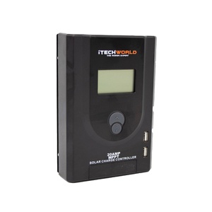 iTechWorld 20A MPPT Solar Charge Controller (12/24V)