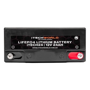 iTechWorld 24AH Lithium Deep Cycle Battery (12V)