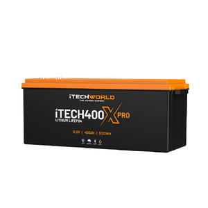 iTechWorld 400AH Lithium Deep Cycle Battery (12V)