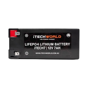 iTechWorld 7AH Lithium Deep Cycle Battery (12V)