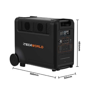 iTechWorld 3600W Portable Lithium Power Station (300Ah)