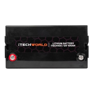 iTechWorld 100AH Lithium Deep Cycle Battery (12V)