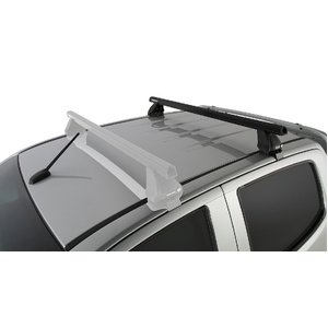 Rhino-Rack JA0215 Heavy Duty 2500 Black 1 Bar Roof Rack (Rear) for ISUZU D-Max Gen2 TF (LS-U/LS-M/X-Runner) Crew Cab 4DR Ute (01/2012-12/2020)