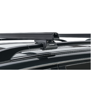 Rhino-Rack JA0494 Heavy Duty CXB Black 2 Bar Roof Rack for RENAULT Kangoo X76 1st Gen With Roof Rails 2DR Van (09/2004-11/2010)