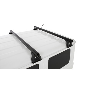 Rhino-Rack JA0631 Heavy Duty RL110 Black 2 Bar Roof Rack for TOYOTA Prado 90 Series 4DR 4WD (07/1996-02/2003)