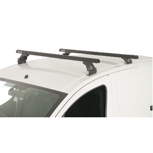 Rhino-Rack JA0658 Heavy Duty RLTF Black 2 Bar Roof Rack for CITROEN Berlingo II 4DR Van (01/2009-12/2018)