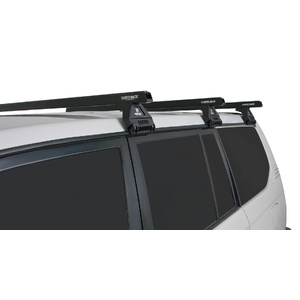 Rhino-Rack JA0675 Heavy Duty RL110 Black 3 Bar Roof Rack for TOYOTA Prado 90 Series 4DR 4WD (07/1996-02/2003)