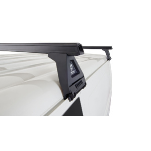 Rhino-Rack JA0801 Heavy Duty RL150 Black 2 Bar Roof Rack for TOYOTA Hiace Gen 4 2DR Van (11/1989-02/2005)