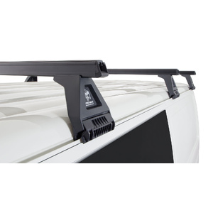 Rhino-Rack JA0833 Heavy Duty RL150 Black 3 Bar Roof Rack for TOYOTA Hiace Gen 4 2DR Van (11/1989-02/2005)