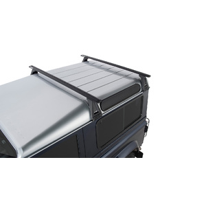 Rhino-Rack JA2737 Vortex RL210 Black 2 Bar Roof Rack for LAND ROVER Defender 90 2DR 4WD (02/2010-12/2020)