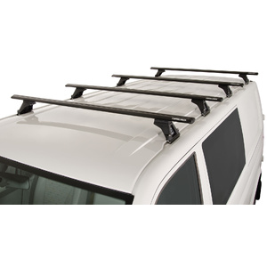Rhino-Rack JA2783 Vortex RLTF Black 4 Bar Roof Rack for VOLKSWAGEN Kombi 70C SWB (Low Roof) 2DR Van (07/2006-Current)