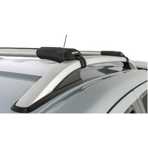 Rhino-Rack JA7952 Vortex StealthBar Silver 2 Bar Roof Rack for MERCEDES BENZ X-Class With Roof Rails 4DR Ute (04/2018-Current)