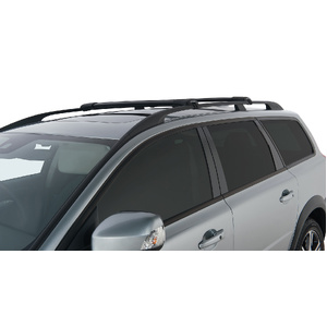 Rhino-Rack JA7969 Vortex StealthBar Black 2 Bar Roof Rack for VOLVO XC70 With Roof Rails 5DR Wagon (12/2007-12/2015)
