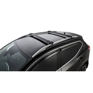 Rhino-Rack JA7969 Vortex StealthBar Black 2 Bar Roof Rack for KIA Sorento XM With Roof Rails 4DR SUV (10/2009-05/2015)