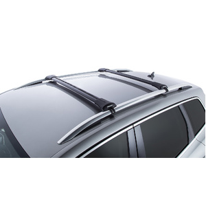 Rhino-Rack JA7969 Vortex StealthBar Black 2 Bar Roof Rack for VOLKSWAGEN Touareg 7P With Roof Rails 5DR SUV (07/2011-12/2018)