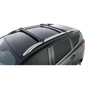 Rhino-Rack JA7971 Vortex StealthBar Black 2 Bar Roof Rack for NISSAN Murano 1st Gen Z50 With Roof Rails 5DR SUV (08/2005-12/2008)
