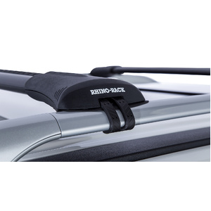 Rhino-Rack JA7971 Vortex StealthBar Black 2 Bar Roof Rack for NISSAN Pathfinder Gen4 (R52) With Raised Rail 5DR SUV (01/2013-12/2022)