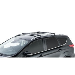 Rhino-Rack JA7971 Vortex StealthBar Black 2 Bar Roof Rack for FORD Kuga With Roof Rails 4DR SUV (05/2013-12/2016)
