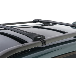Rhino-Rack JA7972 Vortex StealthBar Black 2 Bar Roof Rack for GWM Steed With Roof Rails 4DR Ute (10/2017-Current)