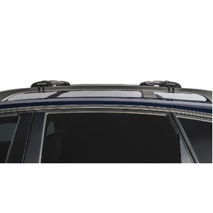 Rhino-Rack JA7973 Vortex StealthBar Black 2 Bar Roof Rack for SKODA Octavia Scout With Roof Rails 5DR Wagon (09/2008-07/2013)