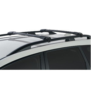 Rhino-Rack JA7973 Vortex StealthBar Black 2 Bar Roof Rack for SUBARU Forester Gen4 SJ With Roof Rails 5DR SUV (02/2013-08/2018)