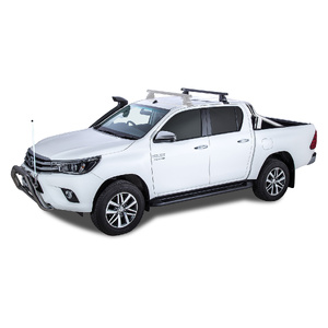 Rhino-Rack JA7995 Heavy Duty 2500 Black 1 Bar Roof Rack (Rear) for TOYOTA Hilux Gen 8 Double Cab 4DR Ute (10/2015-Current)