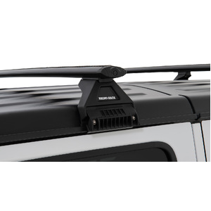 Rhino-Rack JB0103 Vortex RL110 Black 3 Bar Roof Rack for JEEP Wrangler JL Hard Top 4DR 4WD (04/2019-Current)