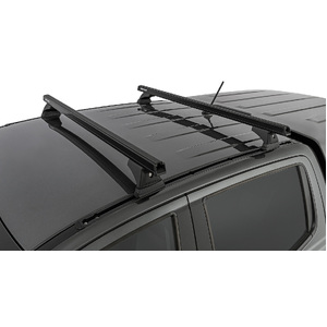 Rhino-Rack JB1673 Heavy Duty RCH Black 2 Bar Roof Rack for MAZDA BT50 Gen2 Dual Cab 4DR Ute (01/2011-12/2020)