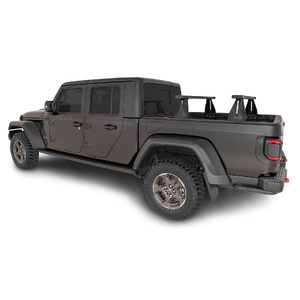 Rhino-Rack JC-01271 Reconn-Deck 2 Bar Ute Tub System for JEEP Gladiator JT &amp; Trail Rails installed 4DR Ute (01/2020-Current)