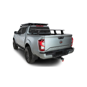 Rhino-Rack JC-01286 Reconn-Deck 2 Bar Vortex Ute Tub System for NISSAN Navara ST-X NP300 Dual Cab 4DR Ute (01/2015-Current)