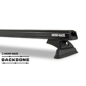 Rhino-Rack JC-01317 Heavy Duty RCL Black 2 Bar Rhino-Rack Backbone Roof Rack for JEEP Wrangler JK Hard Top 4DR 4WD (02/2011-03/2019)