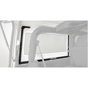 Rhino-Rack JC-01320 Vortex RCL Black 2 Bar Rhino-Rack Backbone Roof Rack for JEEP Wrangler JK Hard Top 2DR 4WD (02/2011-03/2019)