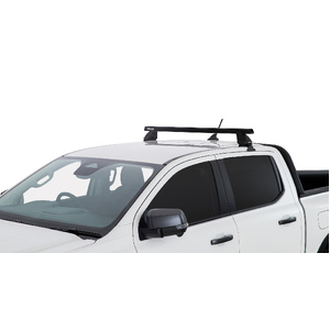 Rhino-Rack JC-01546 Heavy Duty 2500 Black 1 Bar Rear Roof Rack for VOLKSWAGEN Amarok Gen2 Double Cab 4DR Ute (01/2023-Current)