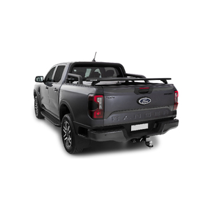 Rhino-Rack JC-01572 Reconn-Deck 2 Bar Ute Tub System for FORD Ranger (Excl. Wildtrak Platinum) Double Cab Ute Tub Factory Windows 4DR Ute (01/2022-Cur