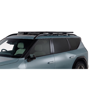 Rhino-Rack JC-01600 Pioneer 6 Platform (1500 x 1380mm) &amp; RX100 legs for KIA EV9 Gen1 With Raised Rail 5DR SUV (01/2023-Current)