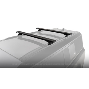 Rhino-Rack JC-01932 Reconn-Deck 2 Bar Roof Rack System for LAND ROVER Defender 130 L663 With Factory Track 5DR SUV (01/2023-Current)