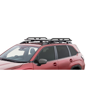 Rhino-Rack JC-02304 Pioneer 6 Tradie (1500 x 1240mm) &amp; RX100 legs for TOYOTA Prado 150 Series With Roof Rails 3DR 4WD (01/2009-12/2024)