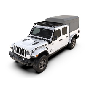 Jeep Gladiator JT (2019-Current) Cab Over Camper Slimline II Roof Rack Kit by Front Runner - KRJG010T