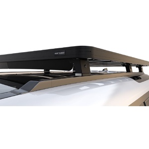 Land Rover New Defender(2020-Current) 110 w/OEM Tracks Slimline II Roof Rack Kit by Front Runner - KRLD037T