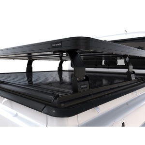 Mahindra Pik-Up Double Cab (2022-Current) Roll Top Slimline II Bed Rack Kit by Front Runner - KRMD007T