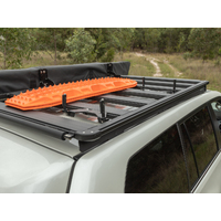 Kaon Stealth Folding Maxtrax Mounts to suit ARB BASE Rack [North-South] [With MKII Maxtrax Pins]