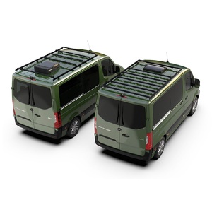 Mercedes-Benz Sprinter (L1H1/128in SWB/Standard Roof) (2006-Current) Slimpro Van Rack Kit by Front Runner - KVMS001T