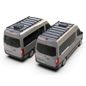 Mercedes-Benz Sprinter (L2H2/144in MWB/High Roof) (2006-Current) Slimpro Van Rack Kit by Front Runner - KVMS003T