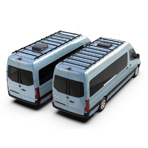 Mercedes-Benz Sprinter (L3H2/170in LWB/High Roof) (2007-Current) Slimpro Van Rack Kit by Front Runner - KVMS004T